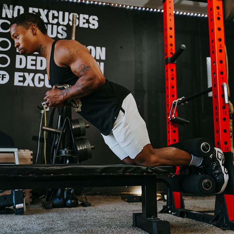 Rack-Mounted Glute Ham Developer 2.0
