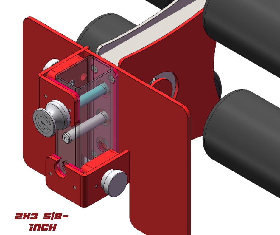 Rack Mounted Glute Ham Developer 2.0