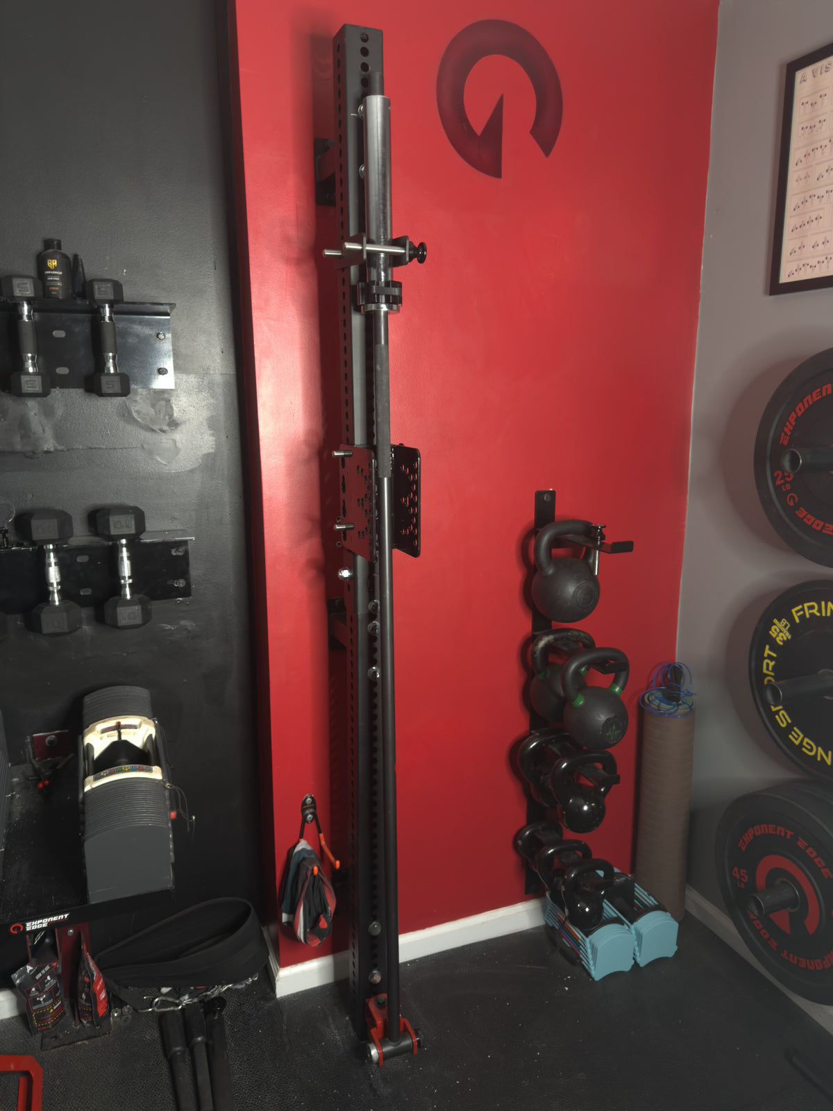 Edge Core Post™ | Wall-Mounted Rack Alternative