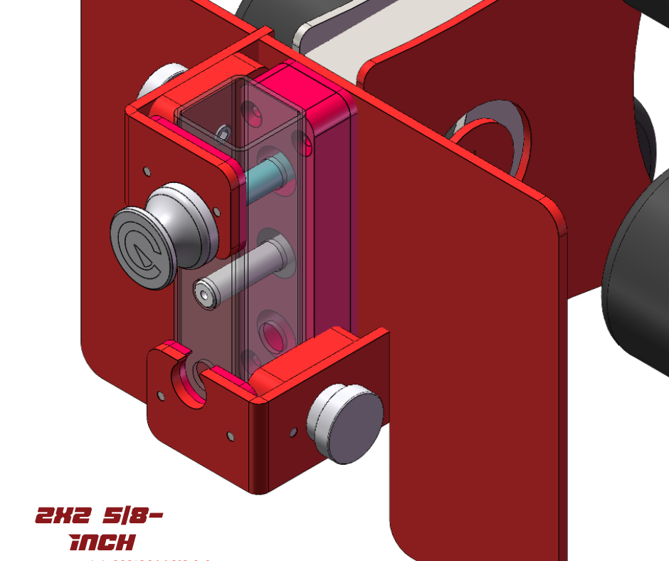 Rack Mounted Glute Ham Developer 2.0