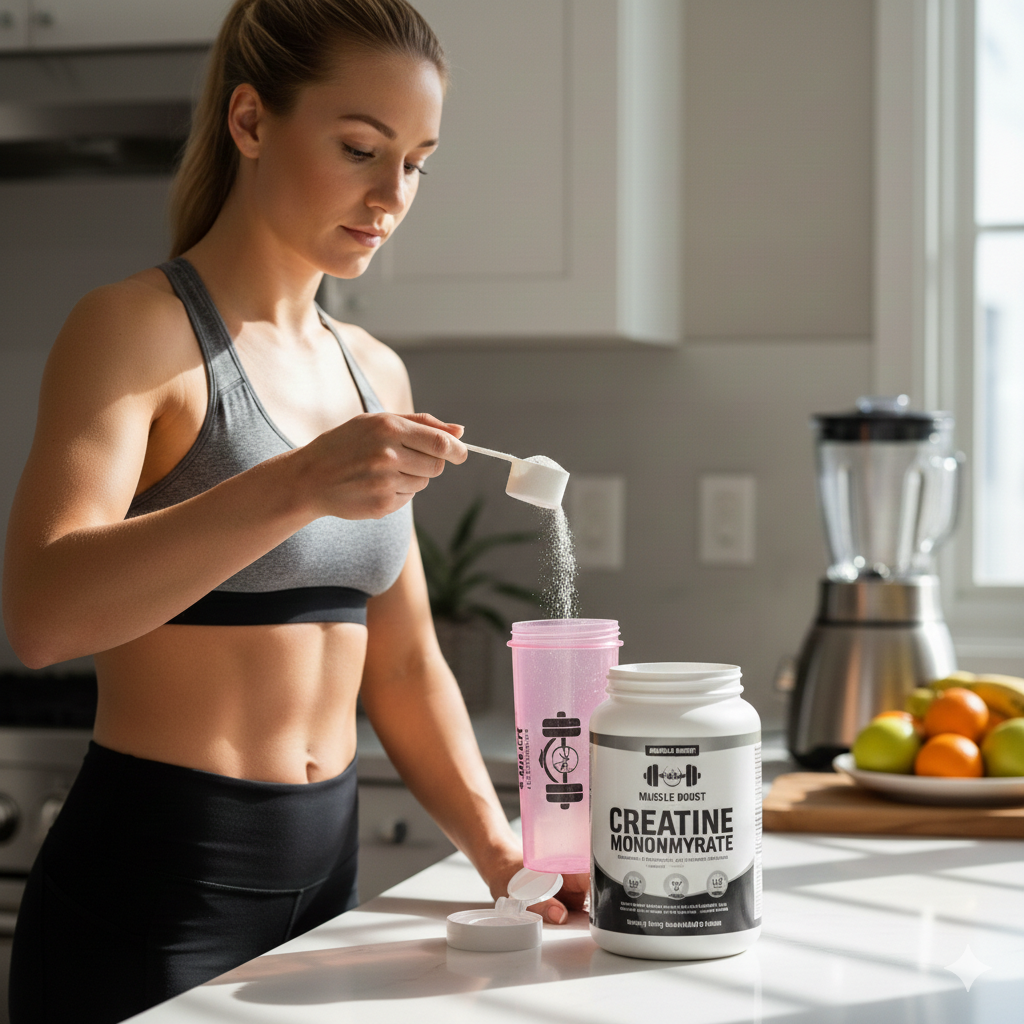 Creatine for Women: Not Scary. Not Bulky. Actually Amazing.