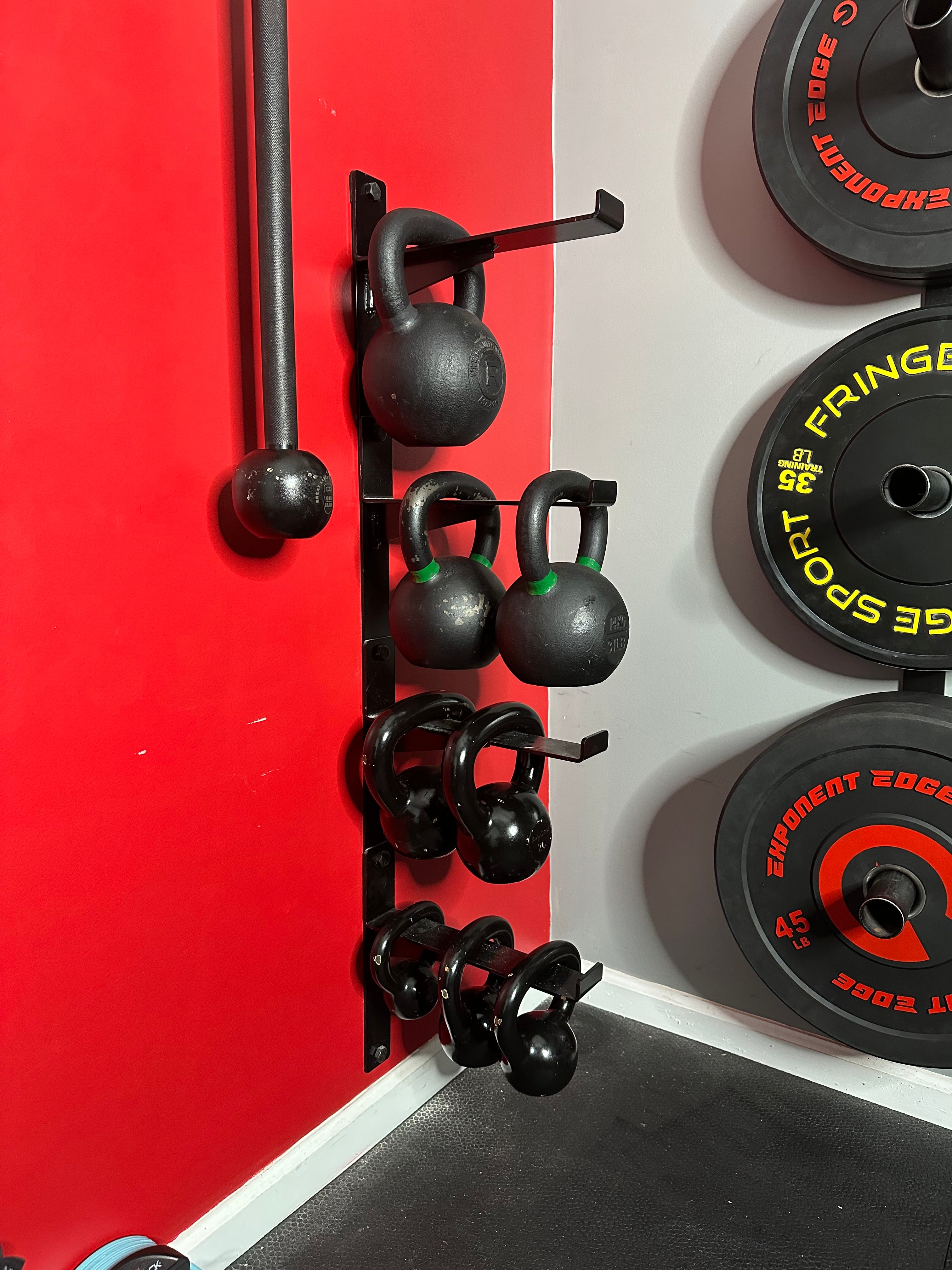 Wall Mounted Kettlebell Storage Rack