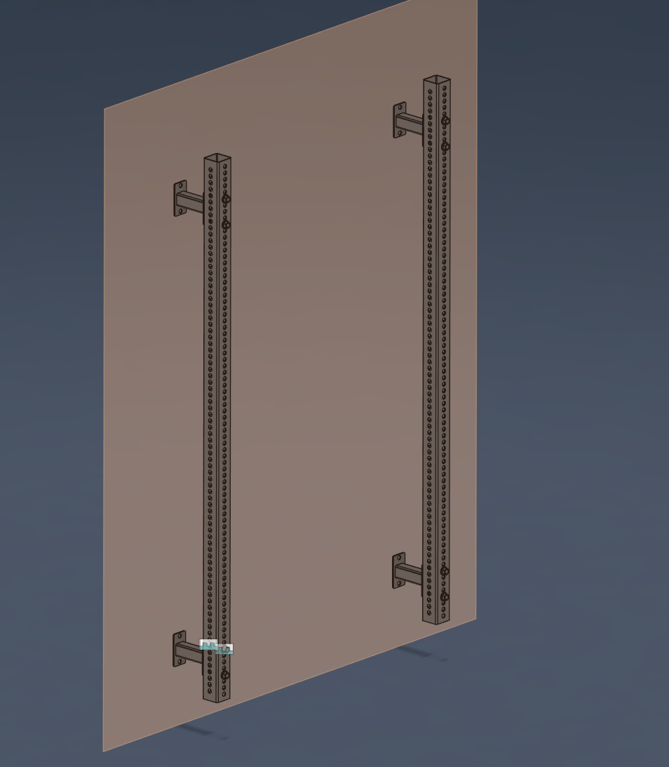 Edge Core Post™ | Wall-Mounted Rack Alternative