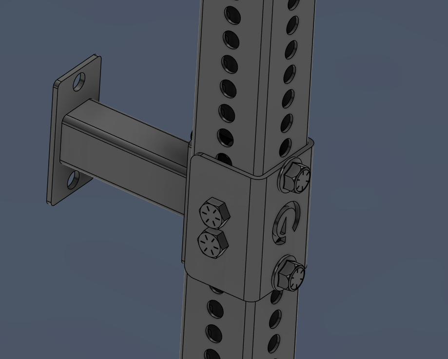 Edge Core Post™ | Wall-Mounted Rack Alternative