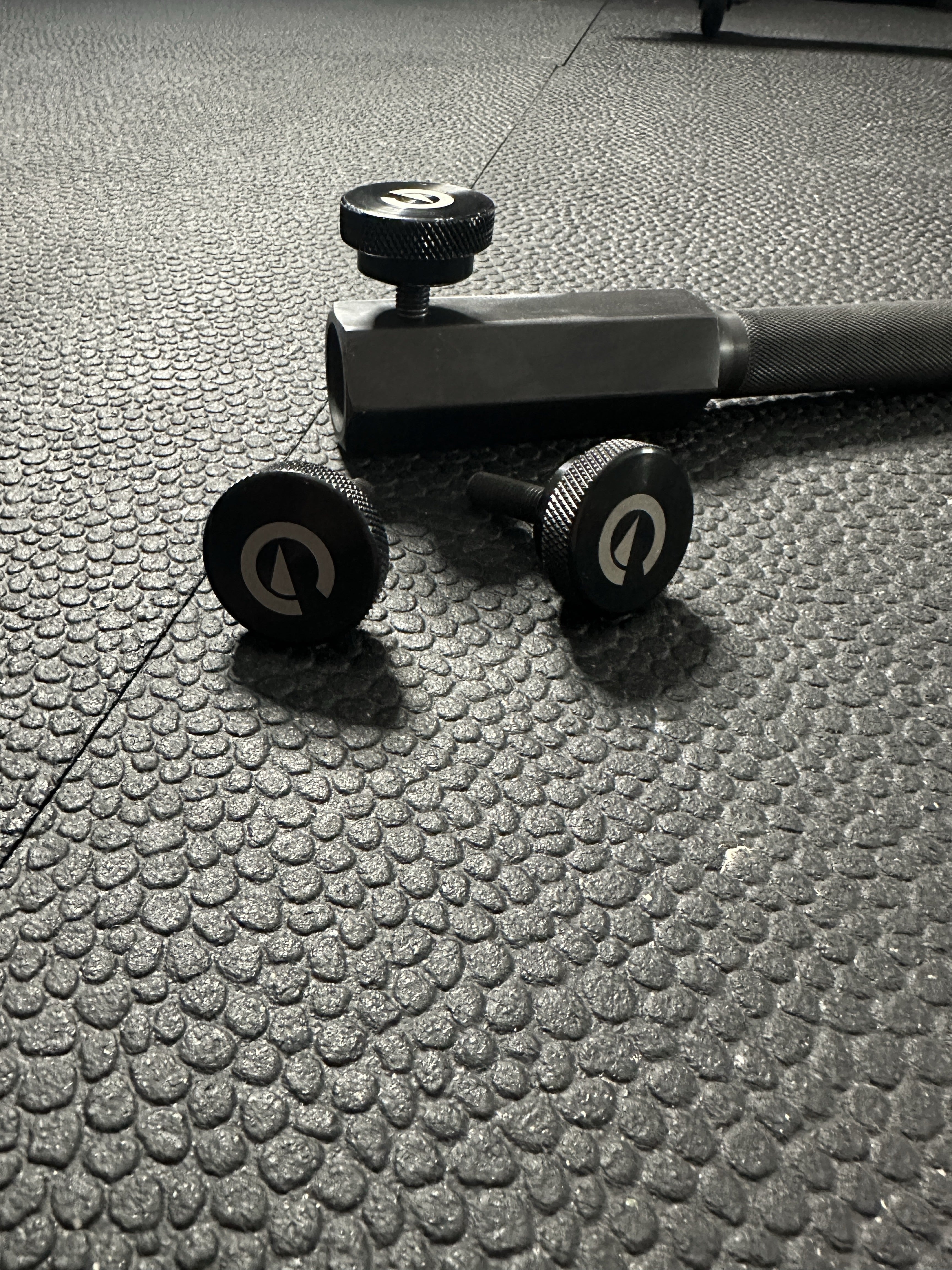 Landmine Bar Knurled Locking Knob