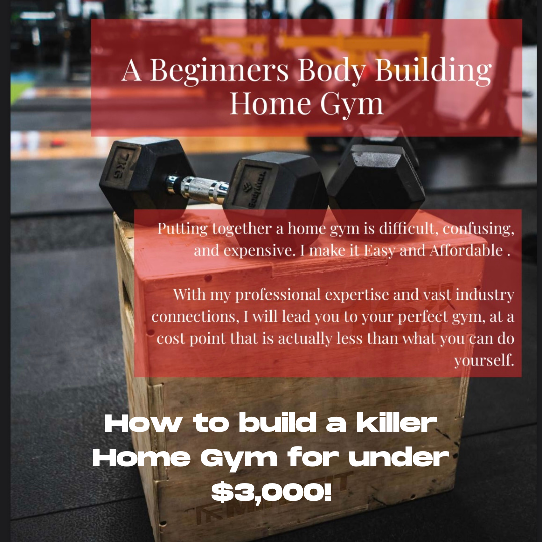 How To Build A Beginners Body Building Gym For Under $3,000